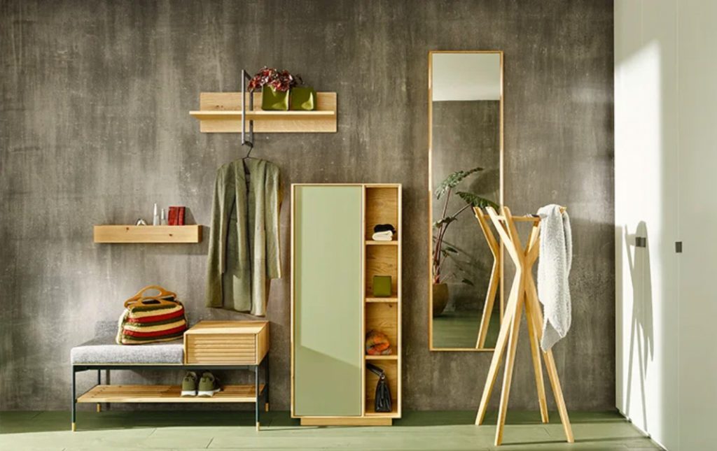 Lais Möbel Garderobe gruen