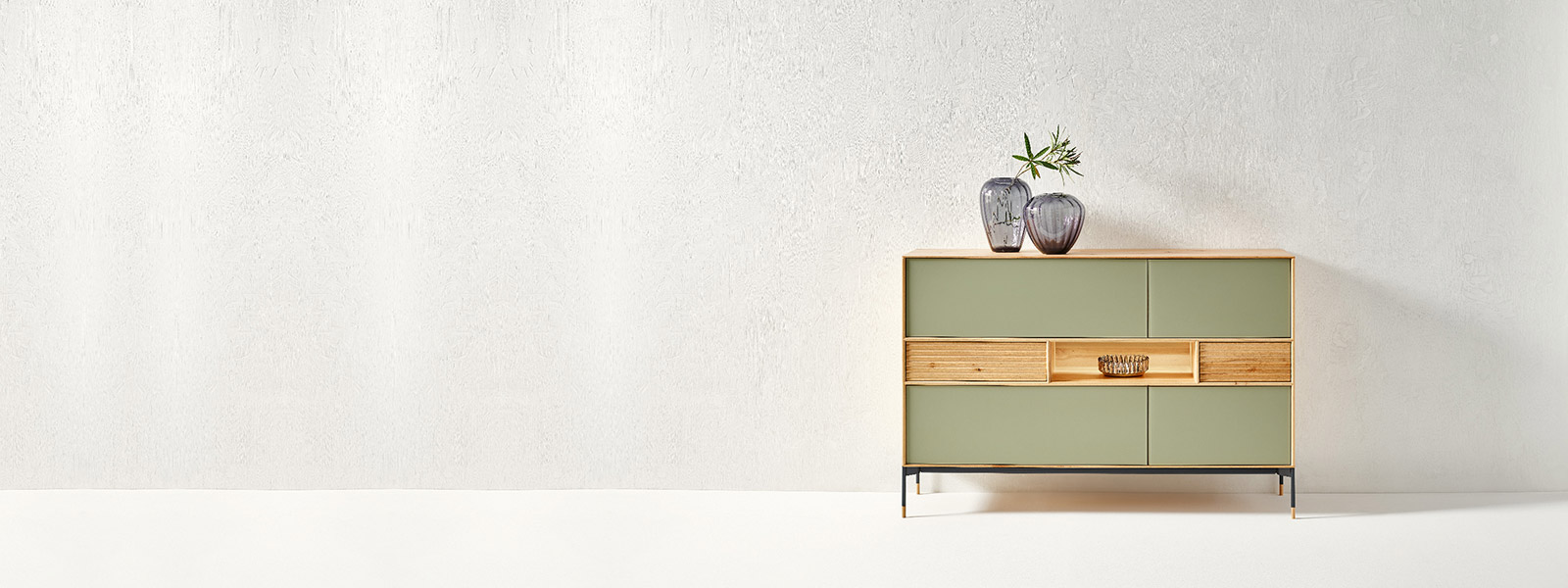 Lais Kommode Naturbuche geoelt