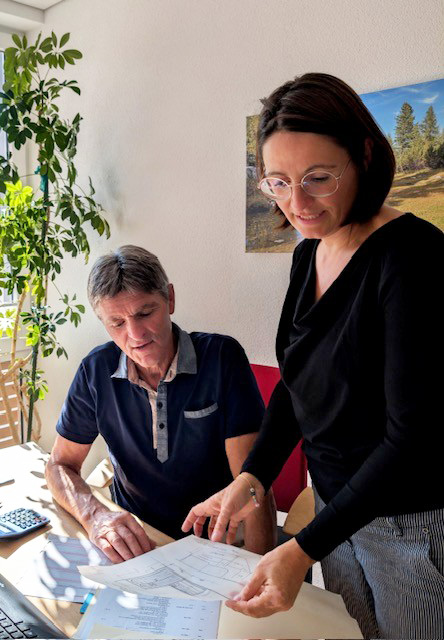 Teamwork Vera Hilpert und Leonhard Lais